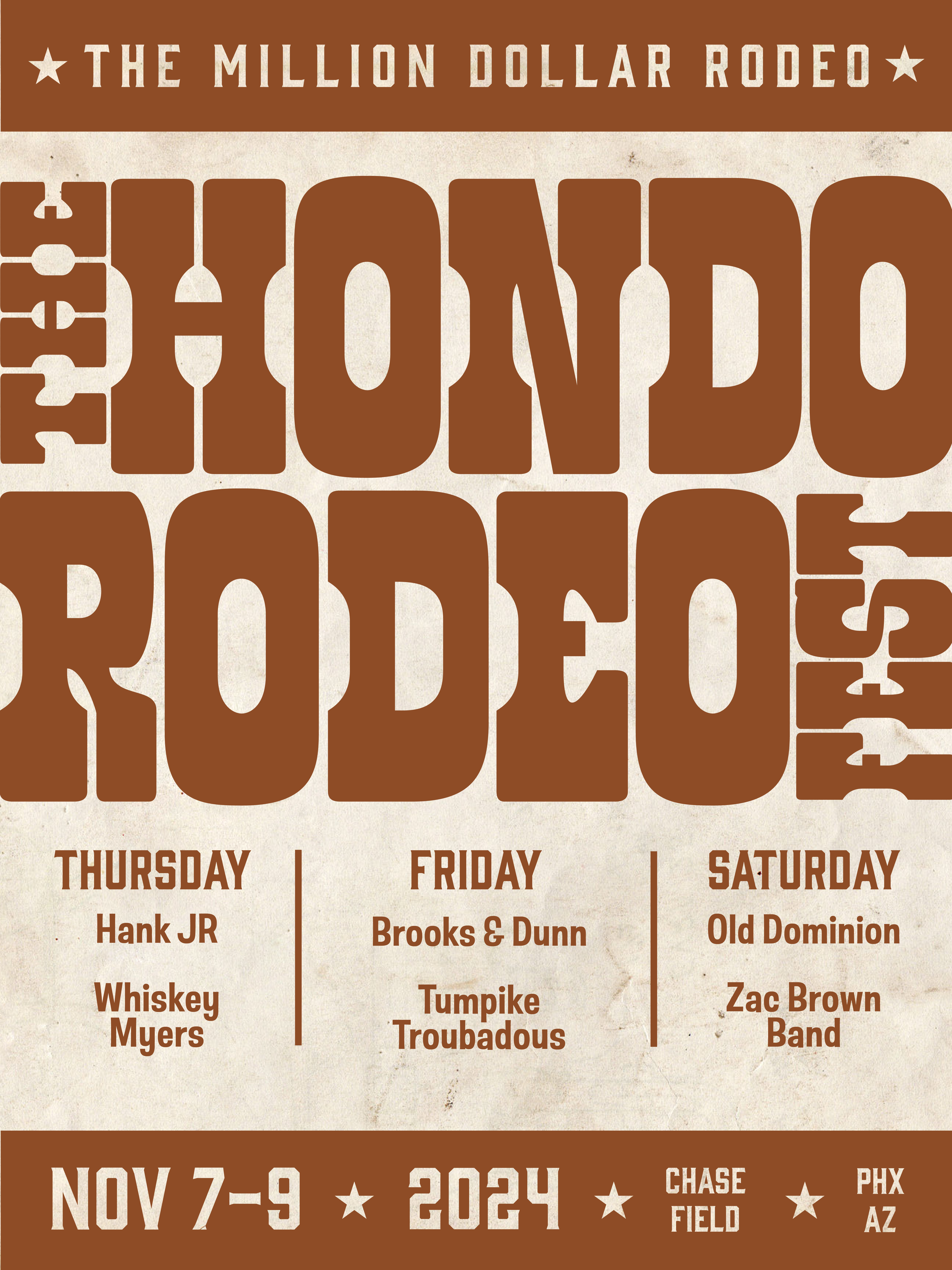 Hondo Rodeo Fest poster